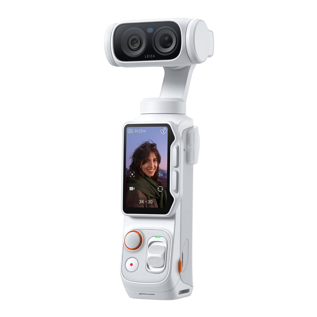 Insta360 Luna Ultra 8K Dual-Lens Gimbal Camera Standard Combo (Stellar White)
