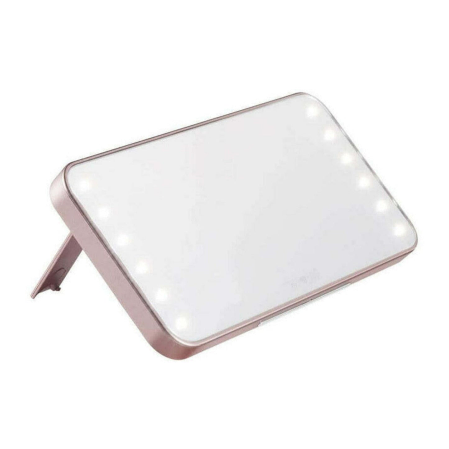 Glamcor RIKI LOVES RIKI RIKI CUTIE Portable Lighted Makeup Mirror (Rose Gold)