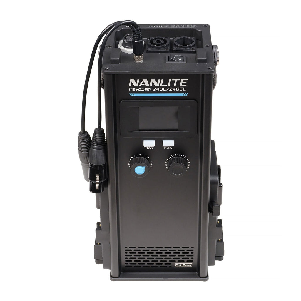 Nanlite PavoSlim 240CL RGB LED Panel with Built-In LumenRadio CRMX (Black)