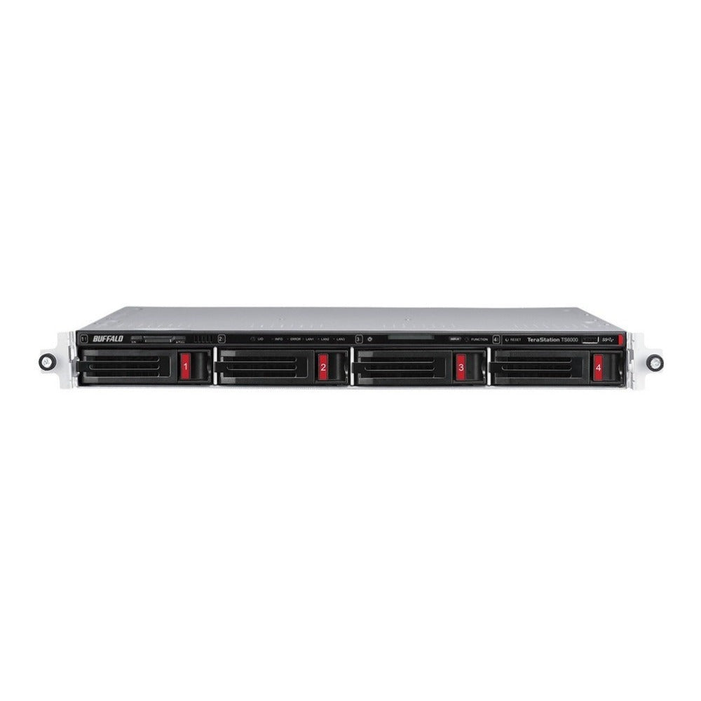 Buffalo TeraStation 6400RN 16TB Rackmount NAS Hard Drives Included with Snapshot