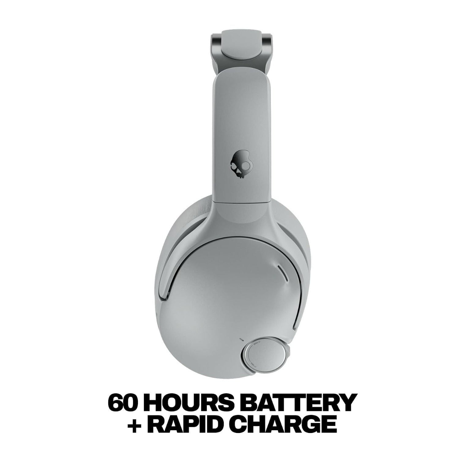 Skullcandy Crusher 1080 ANC Wireless Bluetooth Over-Ear Headphones (Cement)
