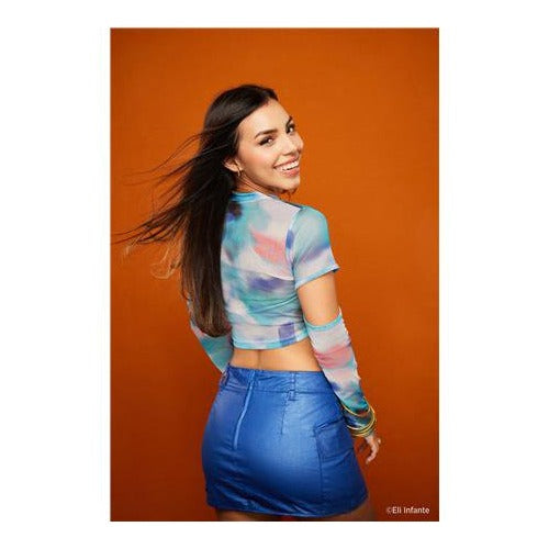 Westcott X-Drop Wrinkle-Resistant Backdrop, Perfect for Studios (Orange, 5 x 12 Feet)