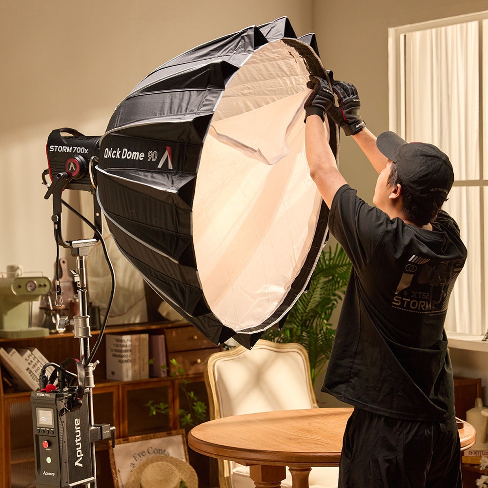 Aputure Quick Dome 90 Circular Bowens Mount 35 inches Softbox