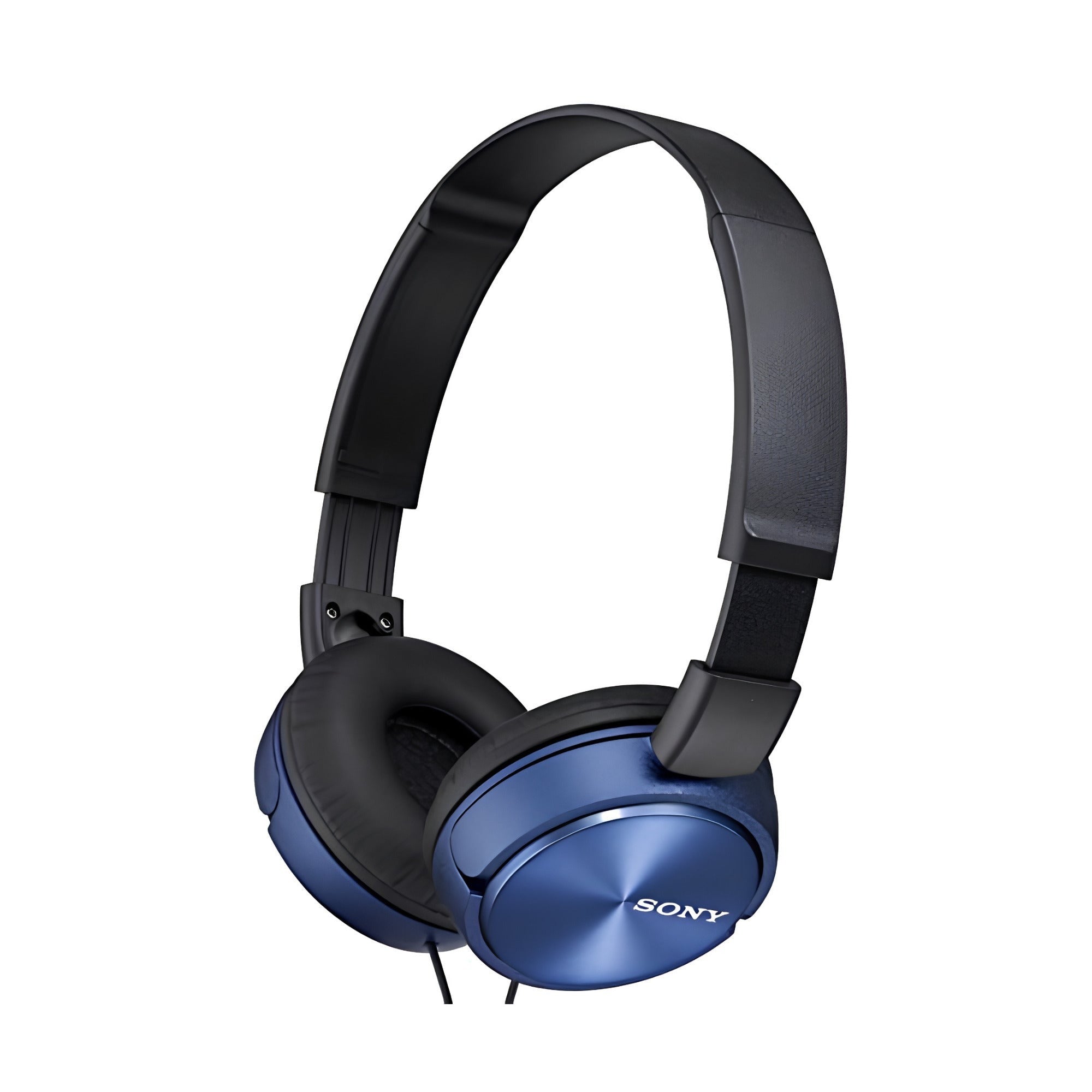 Sony MDR-ZX310AP ZX Series Wired On Ear Headphones with Mic (Blue)