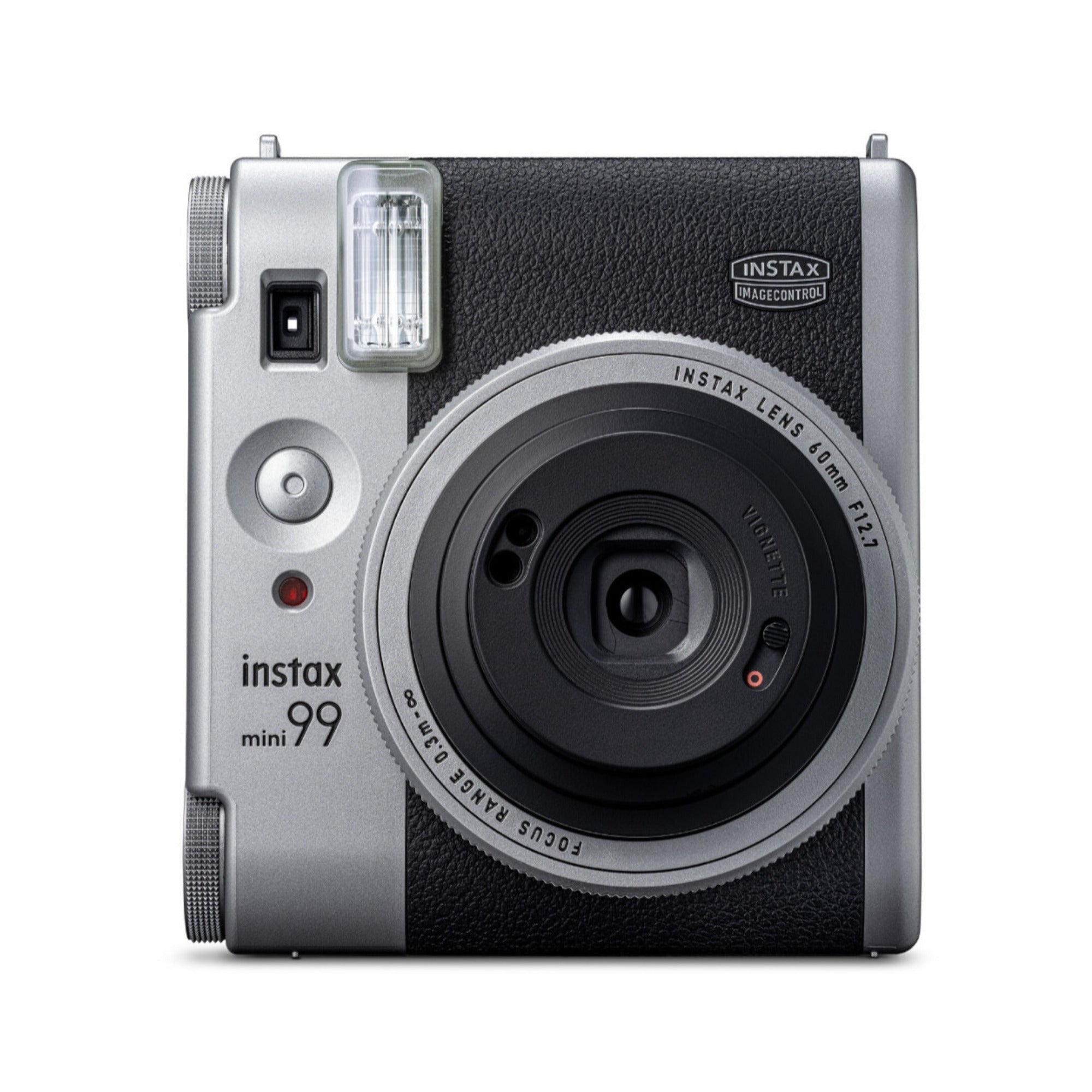 Fujifilm Instax Mini 99 Silver Analog Instant Camera Bundle with 40-Pack Film and Acccessories Kit
