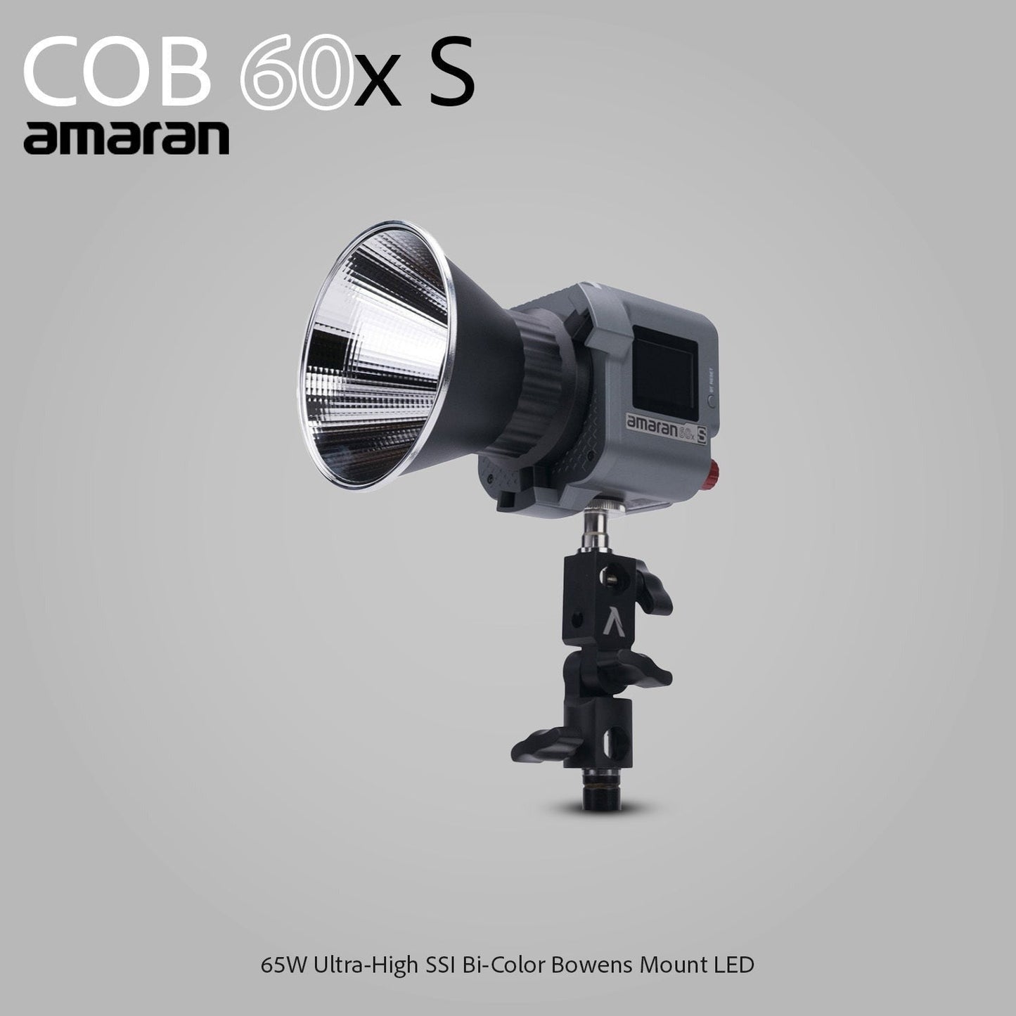 Aputure Amaran COB 60x S Bi-Color LED Monolight with Aputure LS60 Softbox Bundle