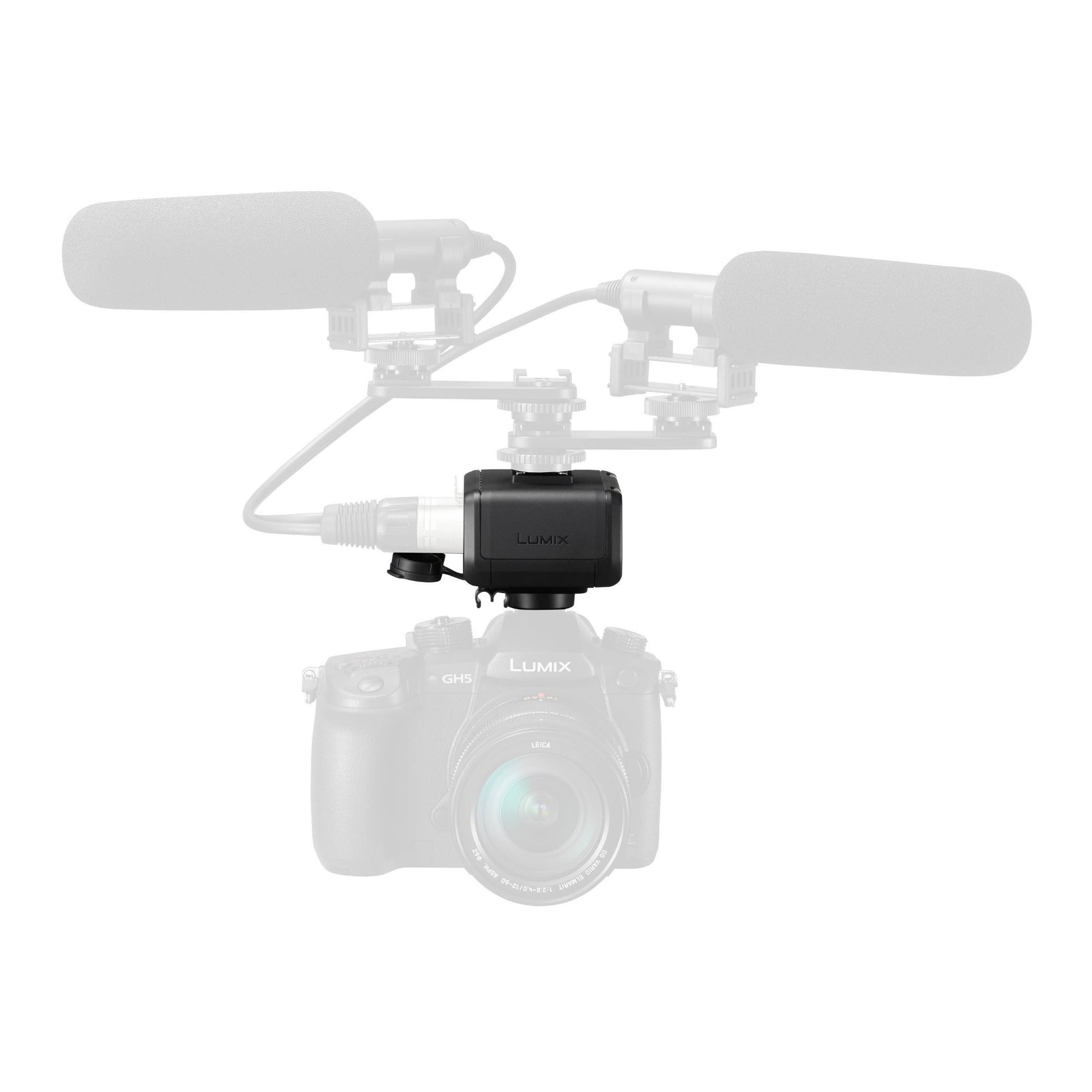Panasonic DMW-XLR1 XLR Microphone Adapter for LUMIX Cameras (Black) (Certified Refurbished)