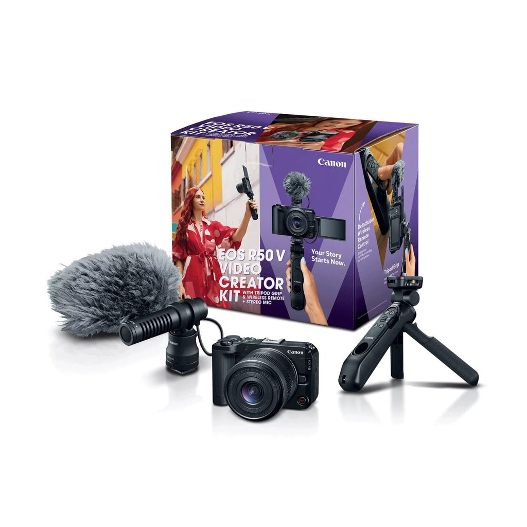 Canon EOS R50 V Video Creator Kit