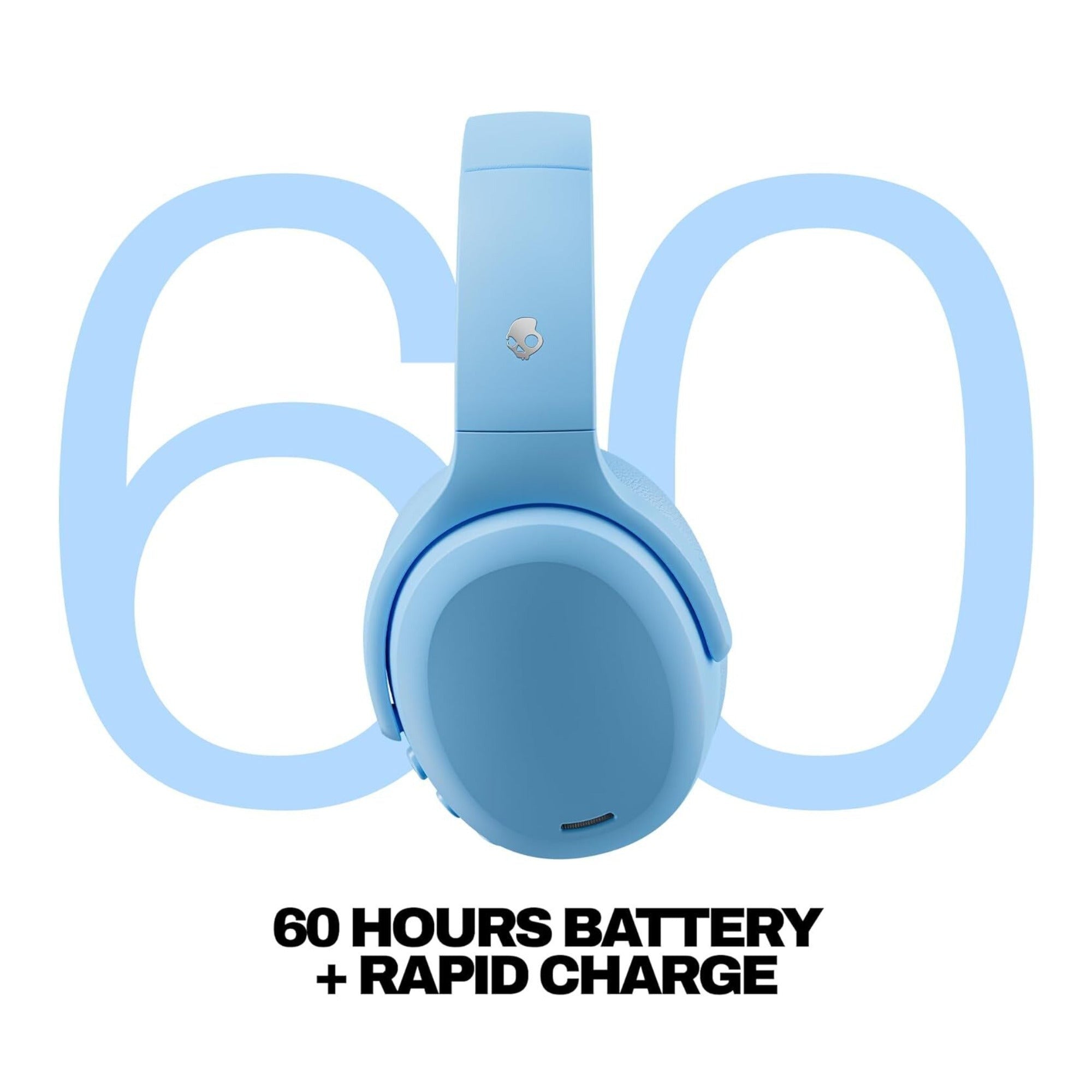 Skullcandy Crusher ANC 2 Sensory Bass Headphones (Preppy Blue)