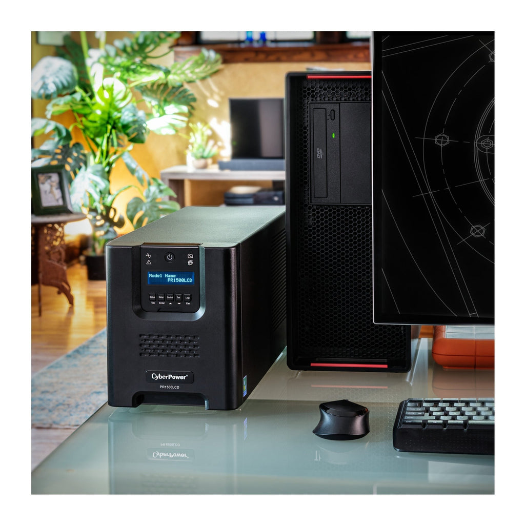 CyberPower PR1500LCD Smart App Sinewave UPS