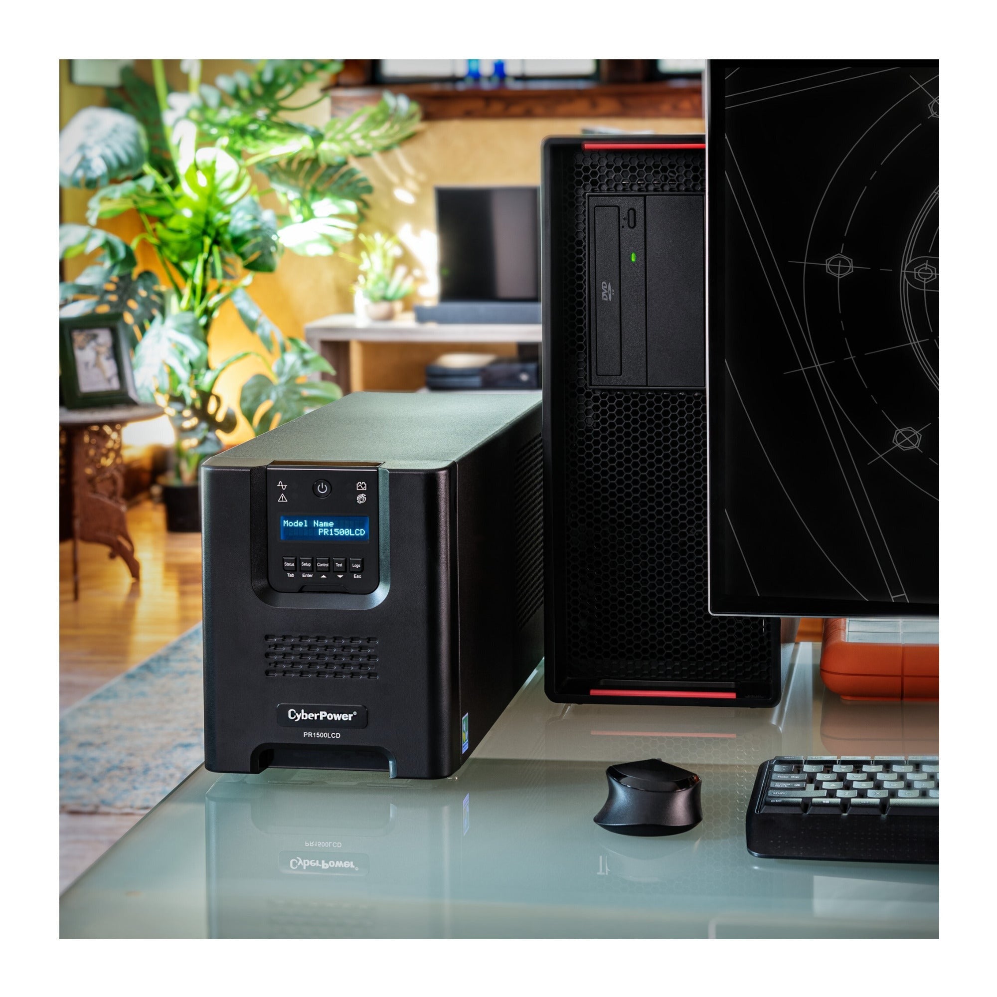 CyberPower PR1500LCD Smart App Sinewave UPS