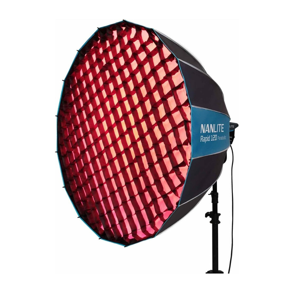 Nanlite Forza 300B II Spotlight with Nanlite Rapid 120 Parabolic Softbox Bundle