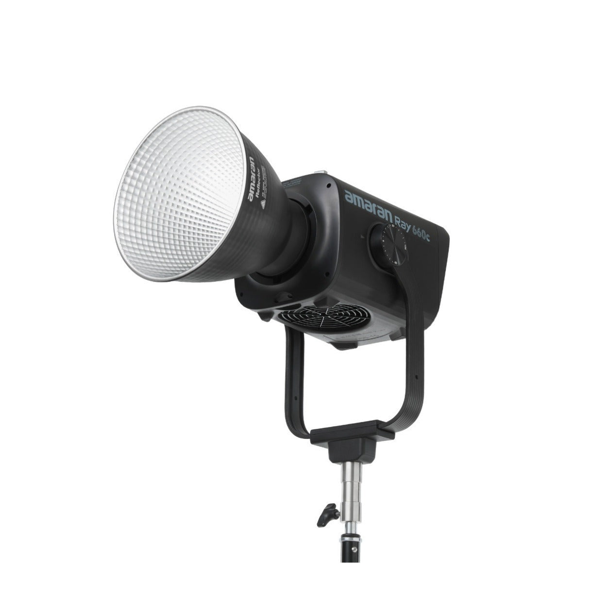 Amaran Ray 660W Full Color COB Video Light (US) with Light Dome 60 16-Sided Bowens Mount Softbox