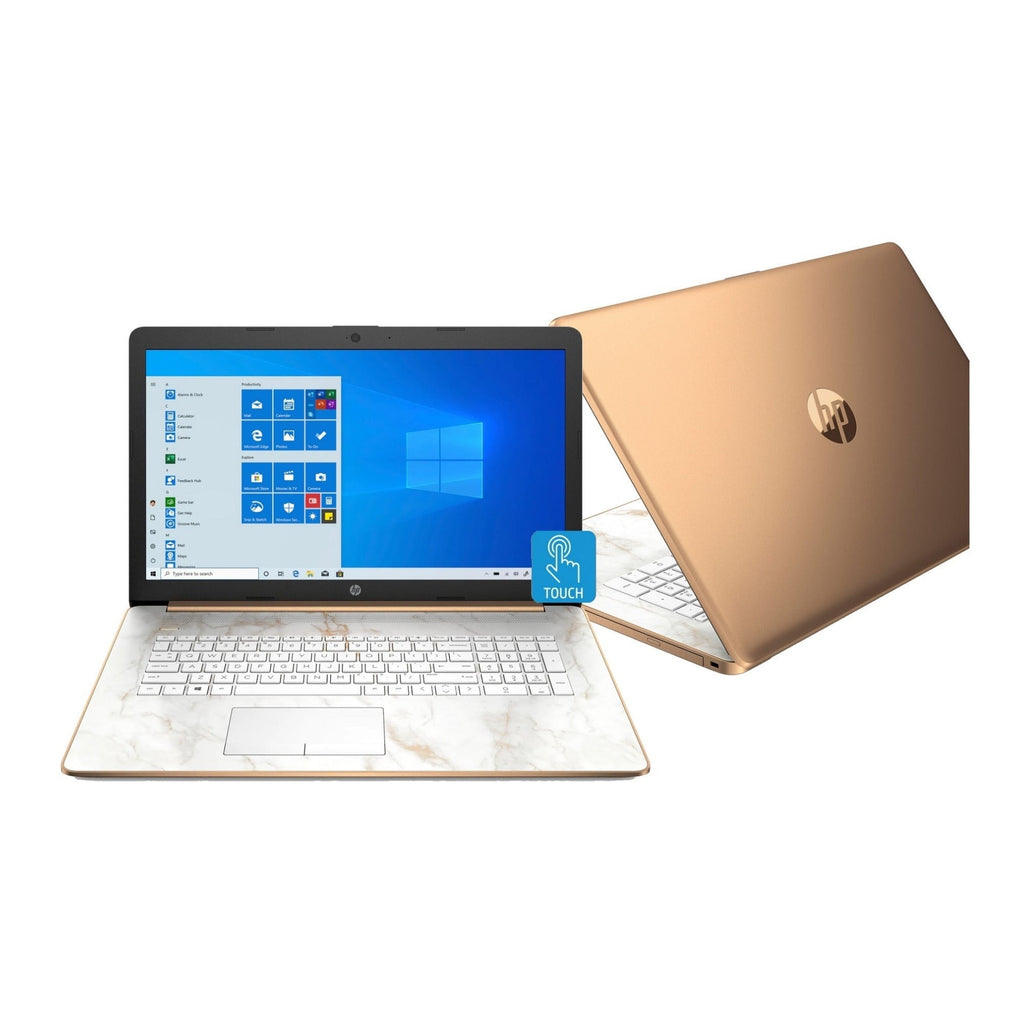 HP 17-CA1008 17.3" HD+ Touchscreen Laptop, AMD Ryzen 3 3200U, 8GB RAM, 512GB SSD, Windows 10 (Certified Refurbished)