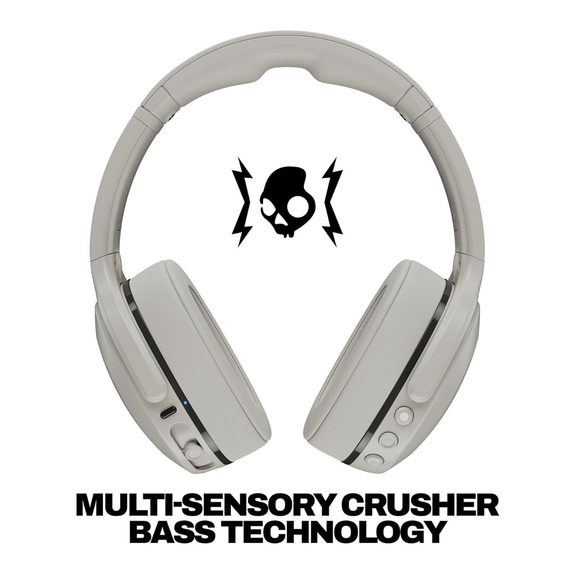 Skullcandy Crusher 540 Active Over-Ear Headphones (Concrete)