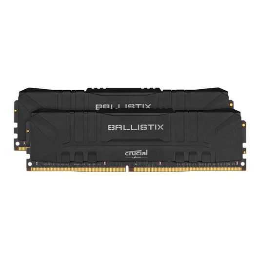 Crucial Ballistix CL16 UDIMM 64GB DDR4-3600 Gaming Memory Kit (2 x 32GB, Black)