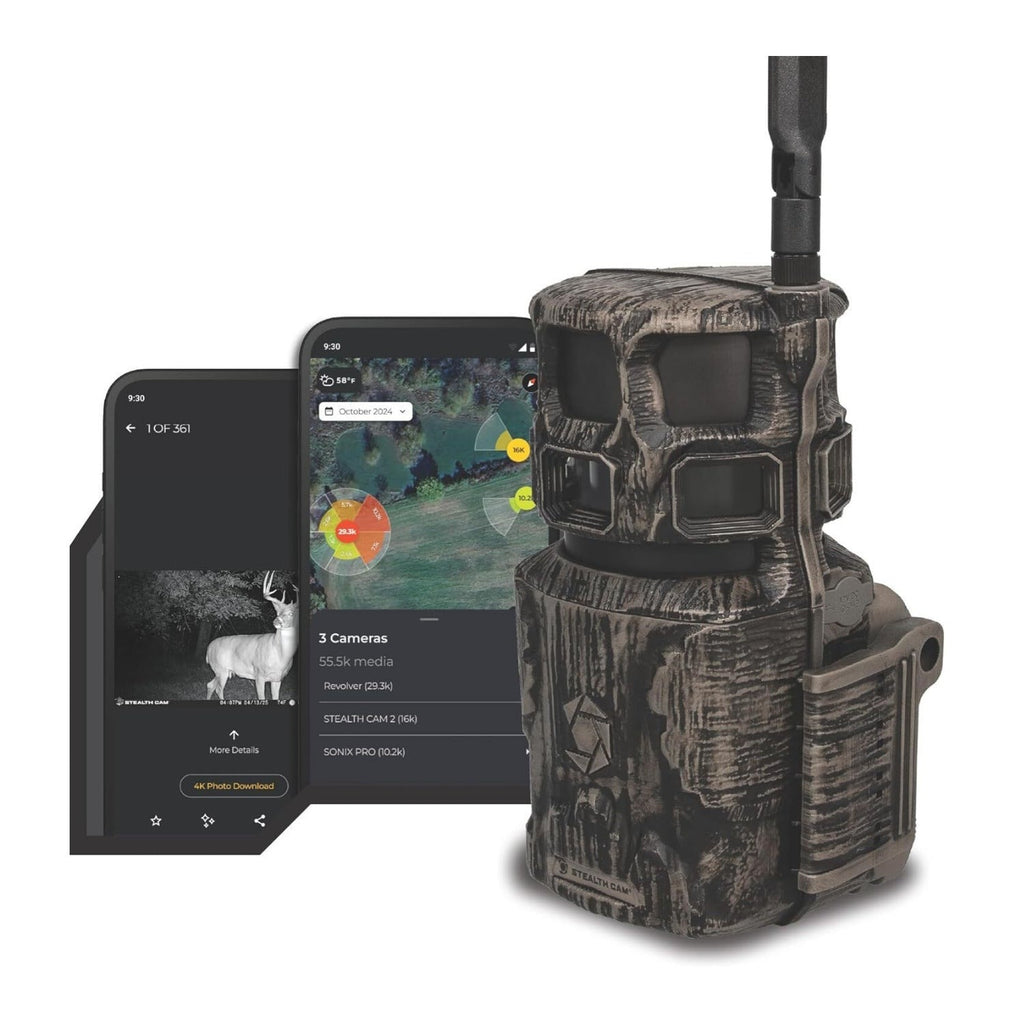 Stealth Cam Revolver Pro 3.0 360-Degree Cellular Trail Camera