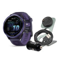 Garmin Forerunner 570 47mm GPS Running Smartwatch Bundle (Indigo)