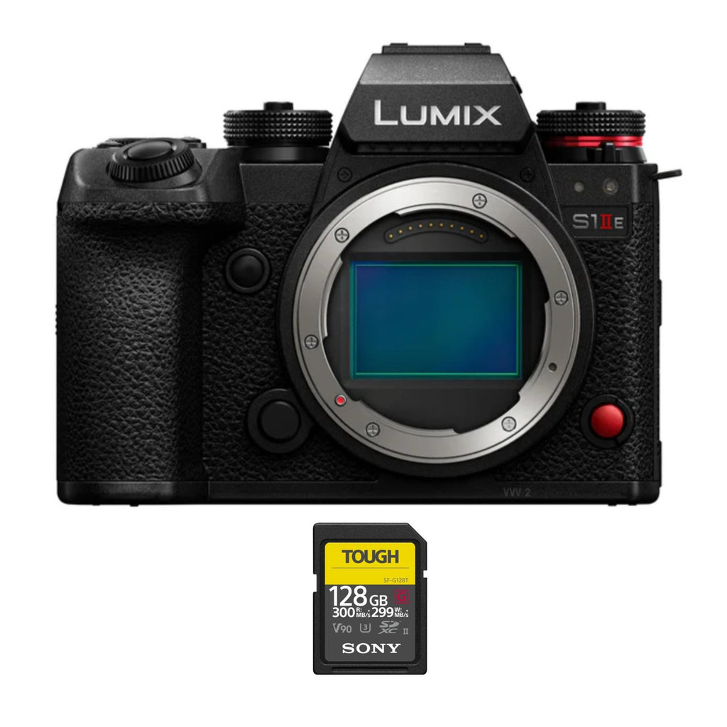 Panasonic Lumix S1 IIE Mirrorless Camera with 24.1MP CMOS Sensor Bundle