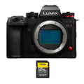 Panasonic Lumix S1 IIE Mirrorless Camera with 24.1MP CMOS Sensor Bundle
