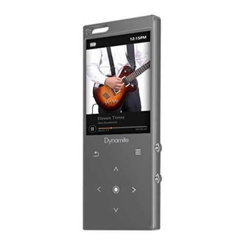 SAMVIX Dynamite Kosher MP3 Player 8GB w/ Bluetooth, Touch, Voice Recorder-Silver