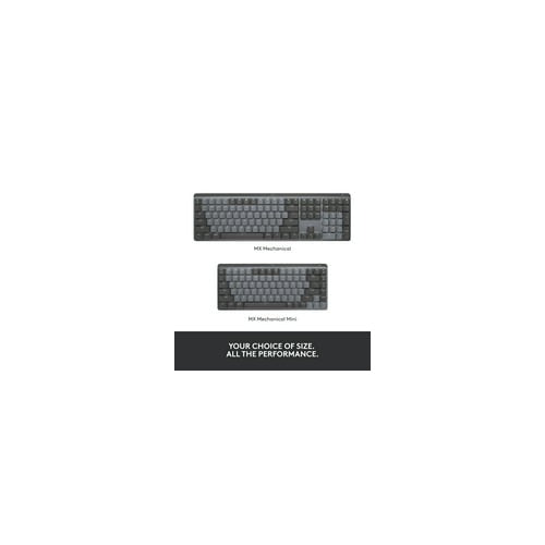 Logitech MX Mechanical Mini Linear Keyboard - Graphite