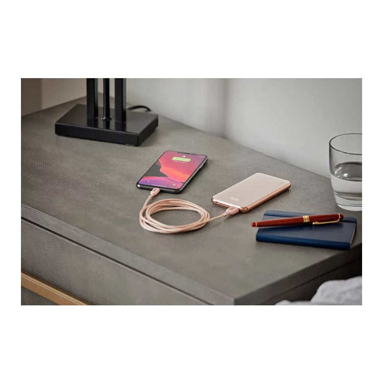Ubio Labs Silhouette 6,000mAh Portable Power Bank (Pink/Rose Gold)