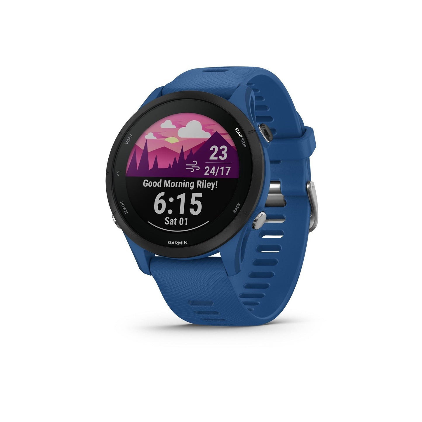 Garmin Forerunner 255 Running Watch (Tidal Blue)
