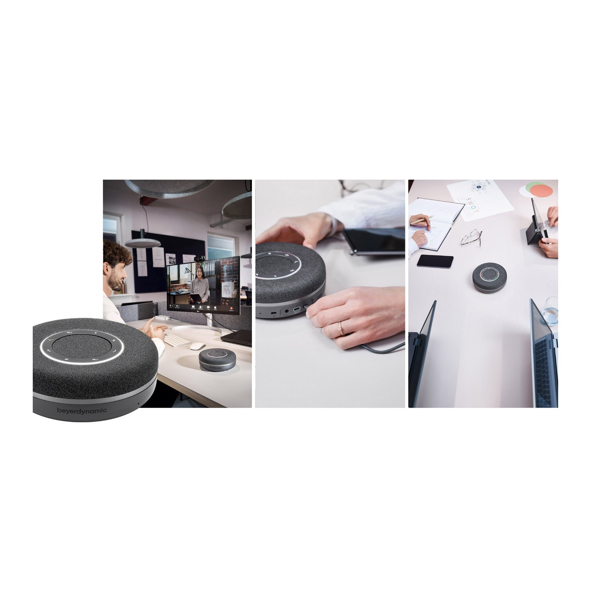 Beyerdynamic Space Max Wireless Bluetooth Maximum Sound Quality Speakerphone (Charcoal)