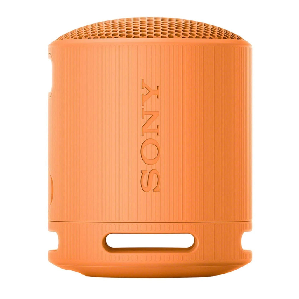 Sony SRS-XB100 Wireless Bluetooth Portable Lightweight Travel Speaker (Orange) with Case Bundle