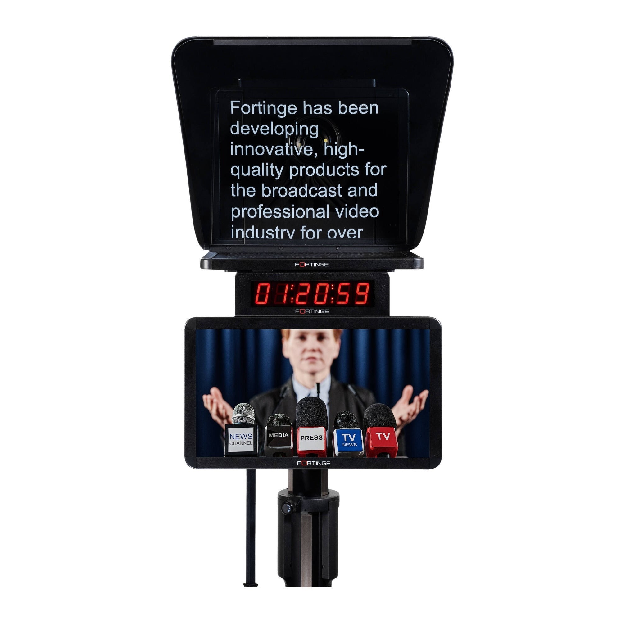 Fortinge ERA LITE 17-HB-SDI High-Bright Studio Teleprompter with SDI (17 Inch)