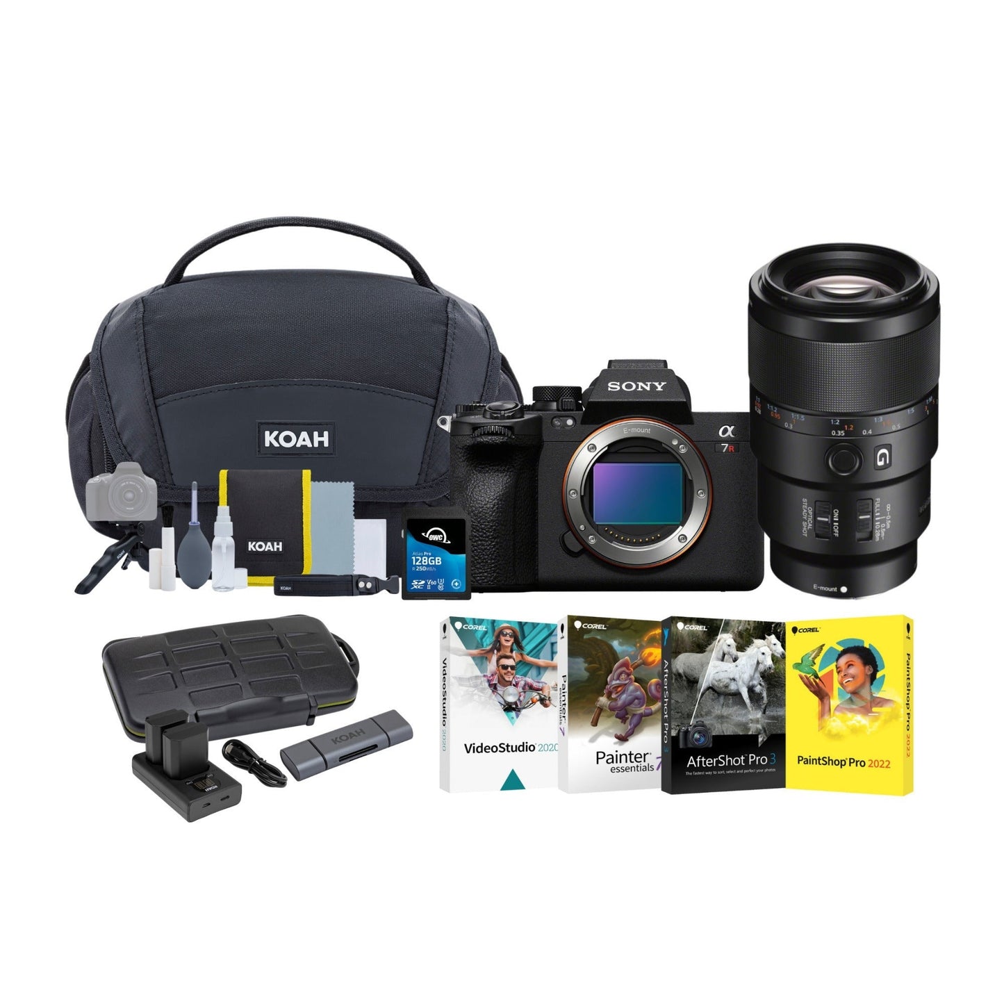 Sony a7R V Mirrorless Camera with 90mm f/2.8 Macro G OSS Lens Bundle