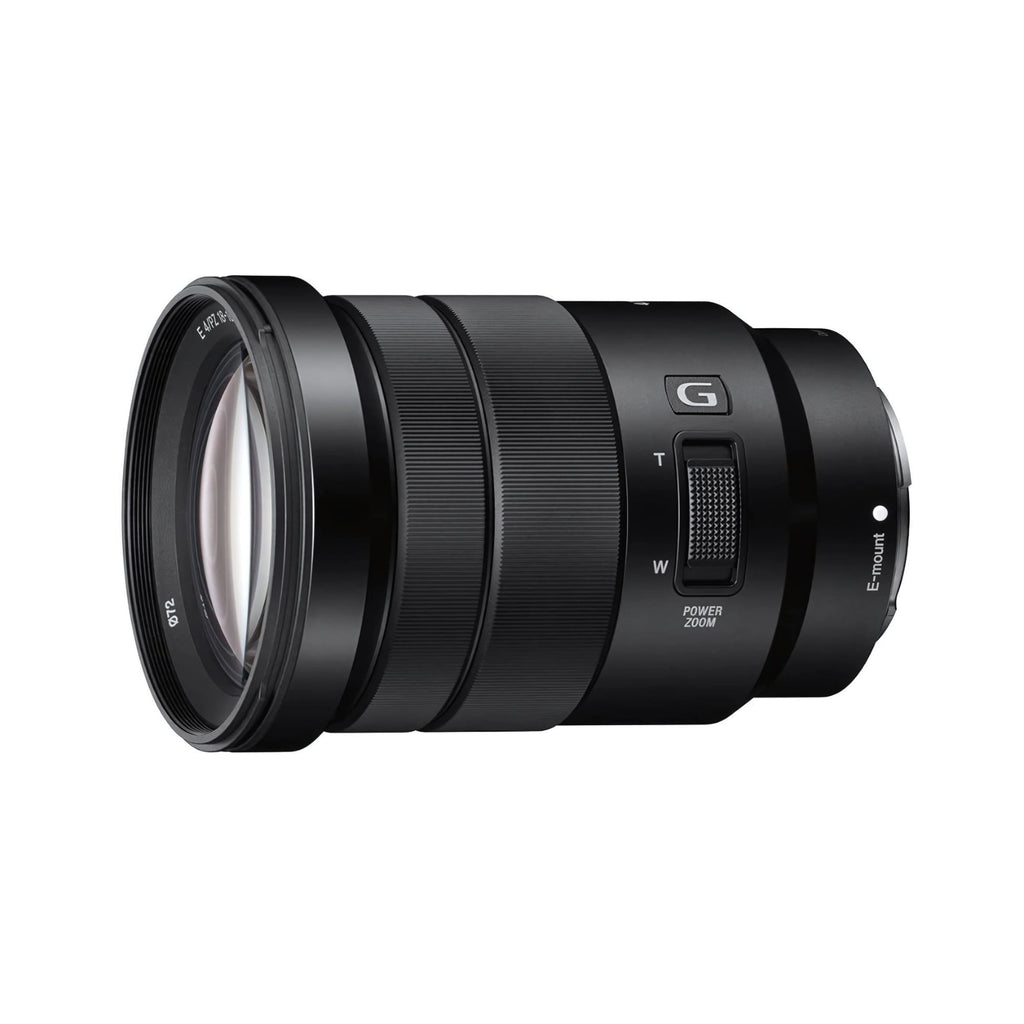 Sony ZV-E10 II Mirrorless Camera (White) with 18-105mm f/4 G OSS Lens Bundle