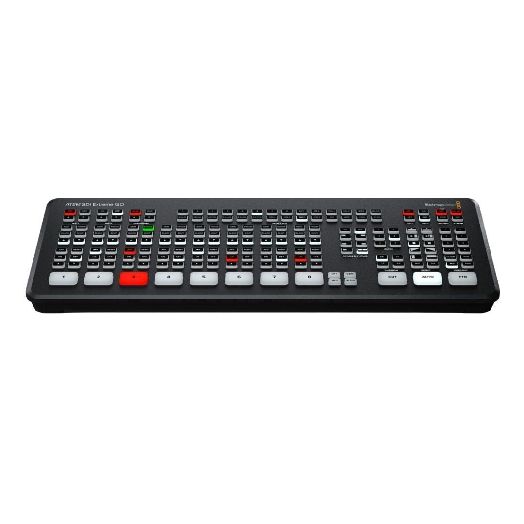 Blackmagic Design ATEM SDI Extreme ISO Switcher with 8 SDI Inputs and 4 SDI Outputs
