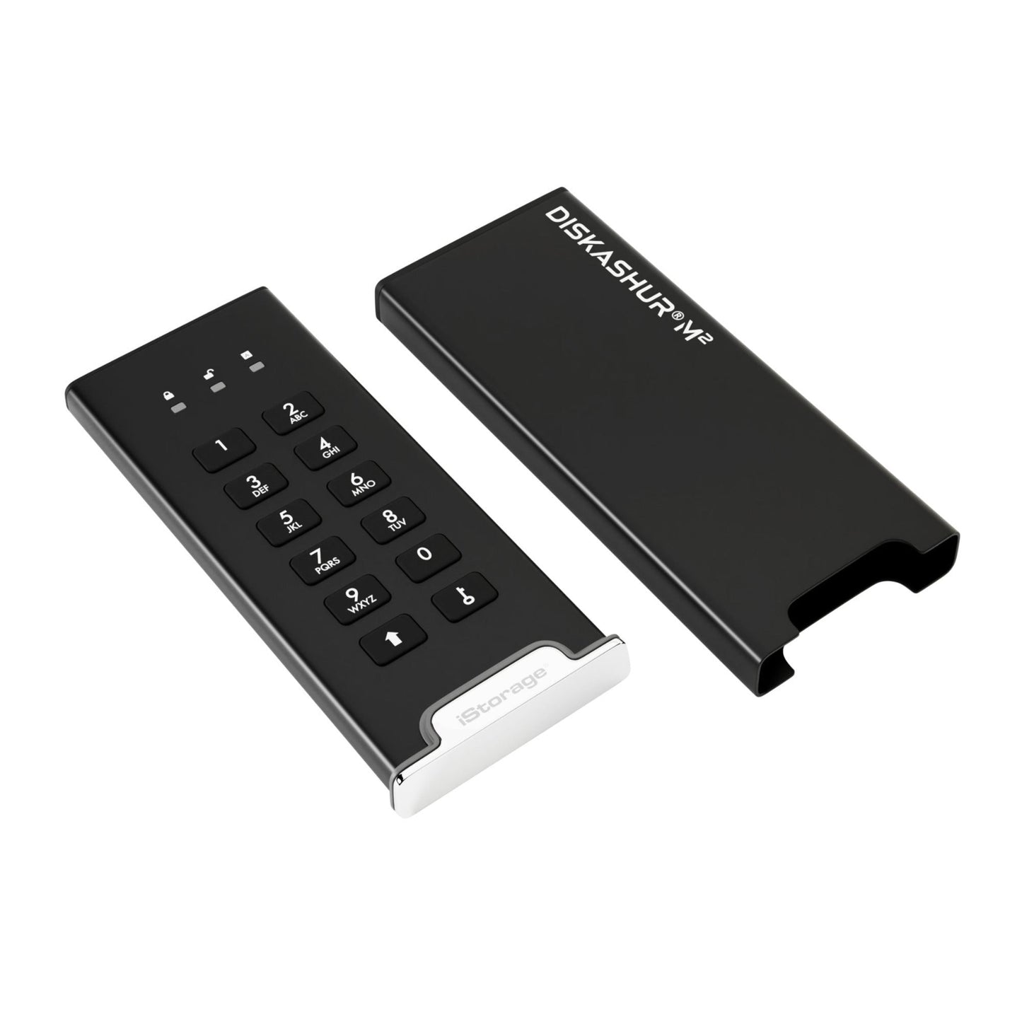 iStorage diskAshur M2 256-Bit 1TB Encrypted External SSD