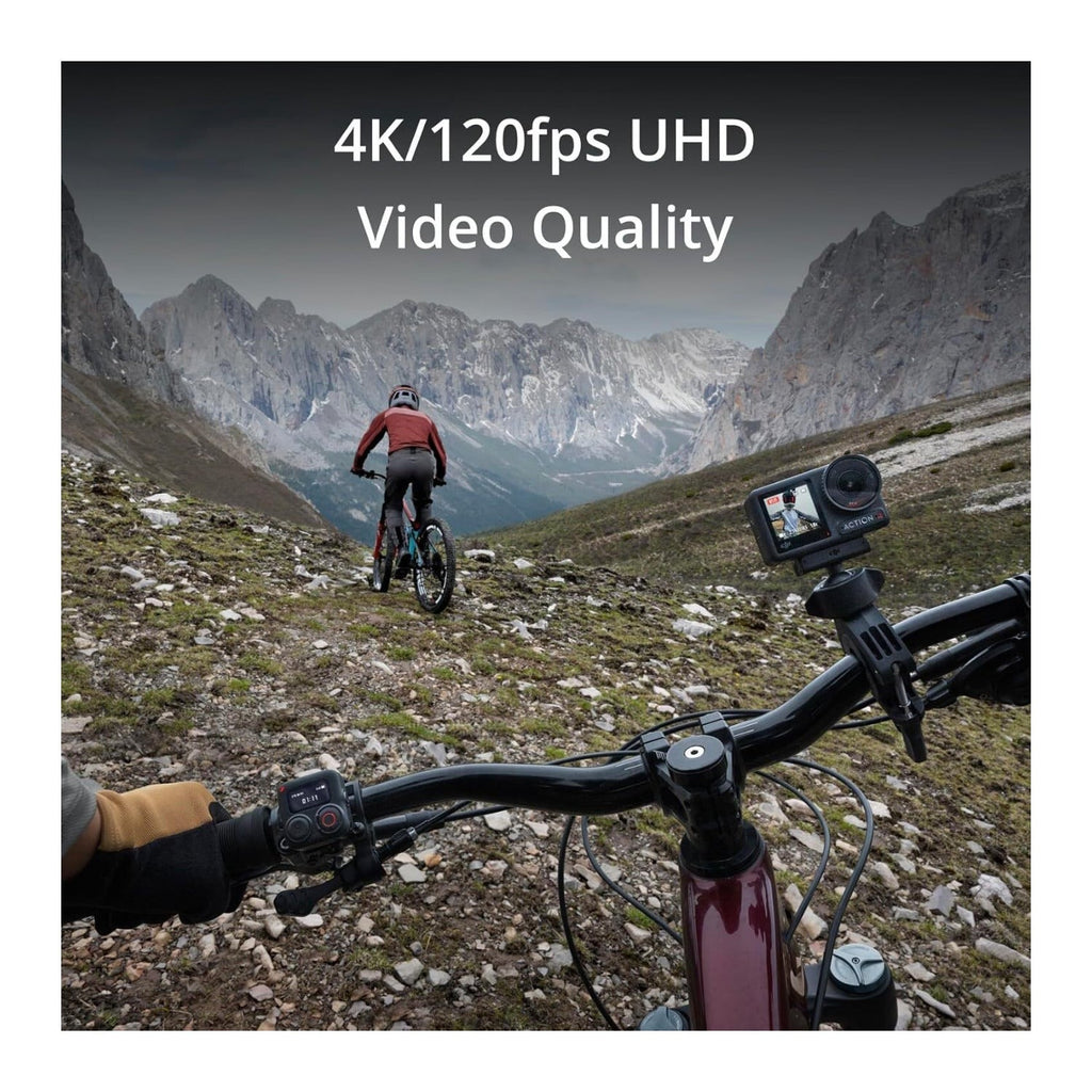 DJI Osmo Action 4 Essential Combo 4K Action Camera with Hard Case Bundle
