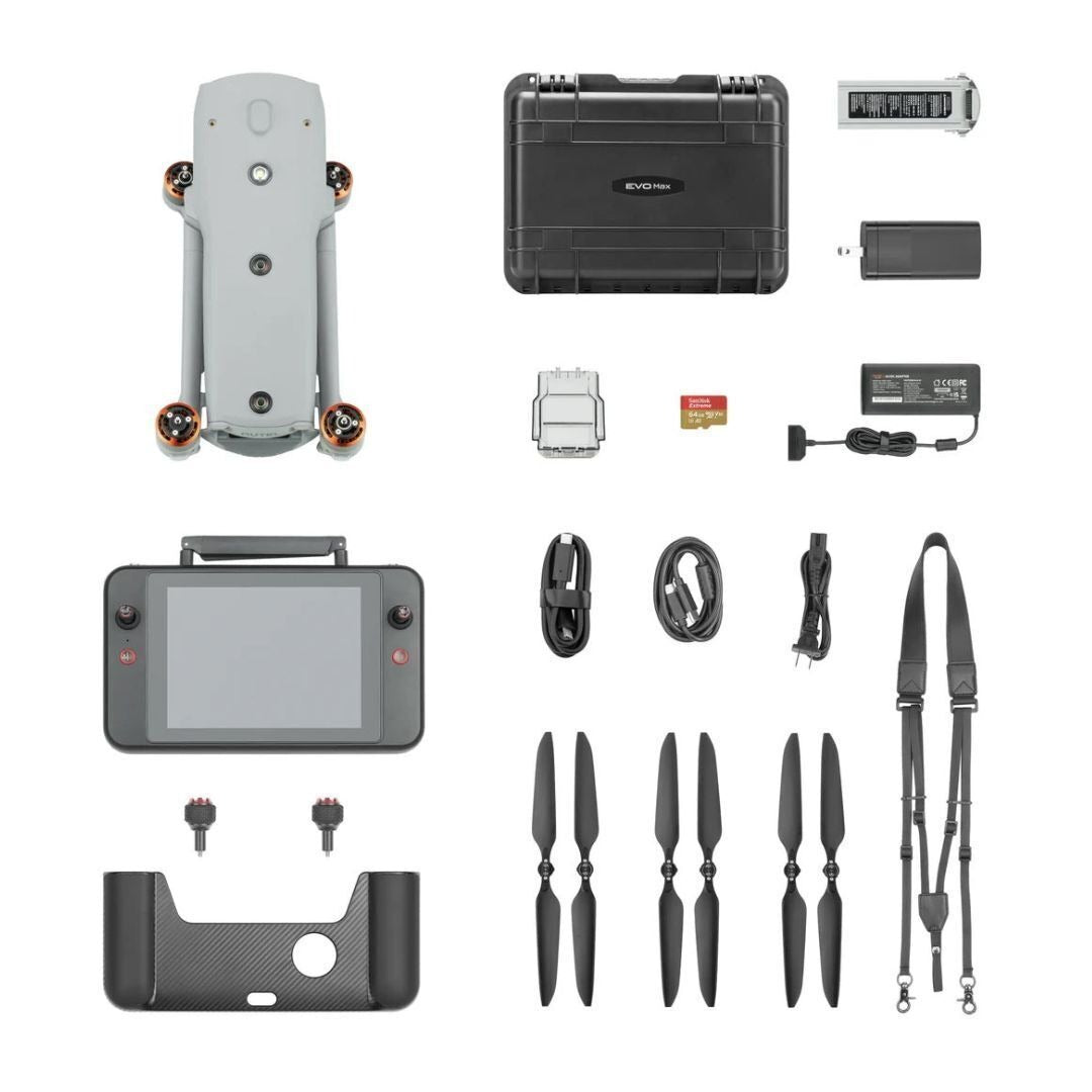 Autel Robotics EVO Max 4T Weather-Resistant Industrial Drone with GPS-Free Navigation (Black)
