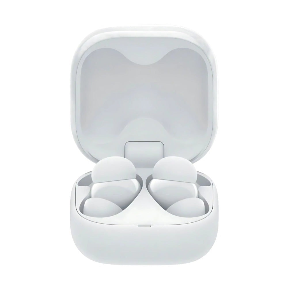 Sony LinkBuds Fit True Wireless Noise Canceling Earbuds Bundle (White)