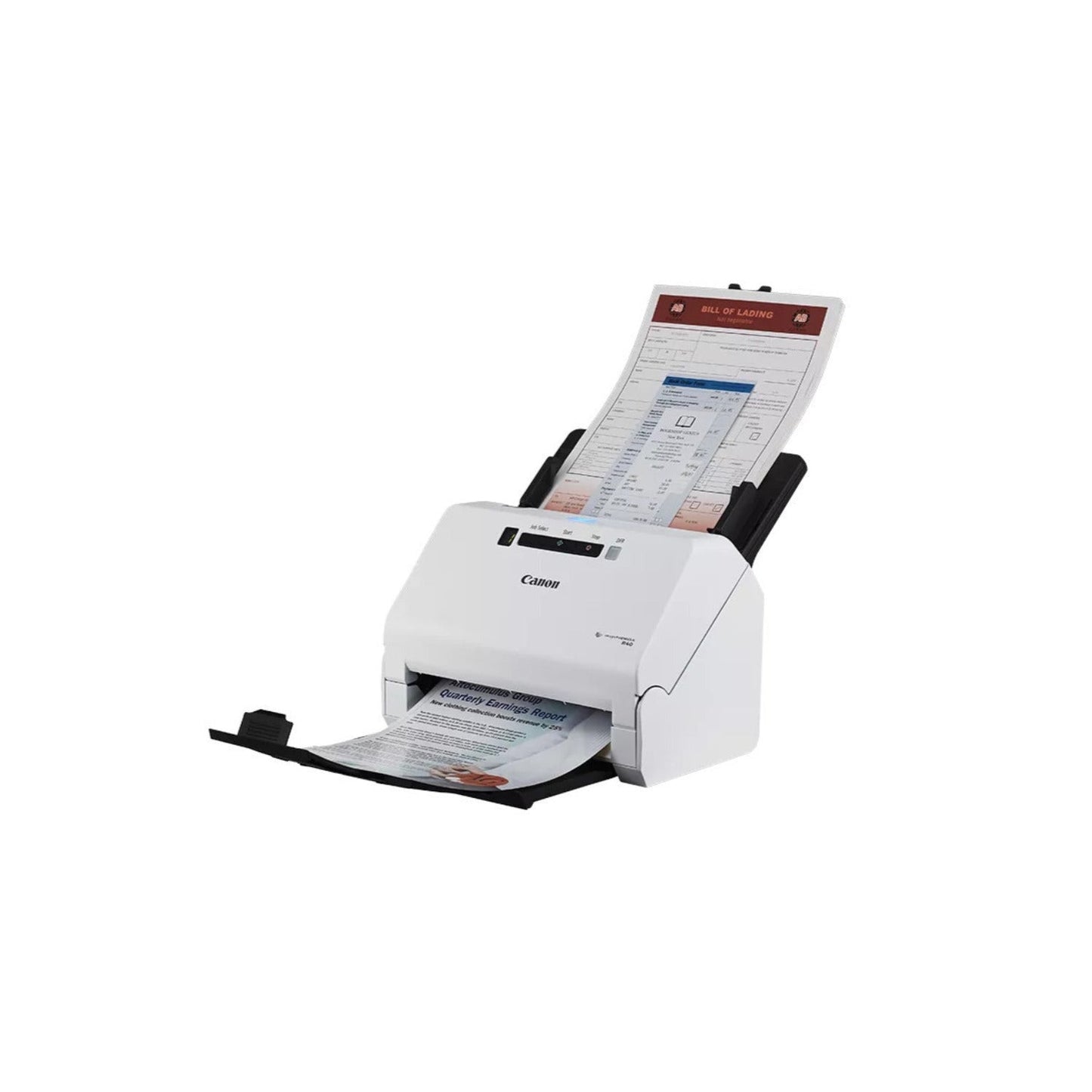 Canon imageFORMULA R40 Office Document Scanner with Fast Duplex Scanning (White)