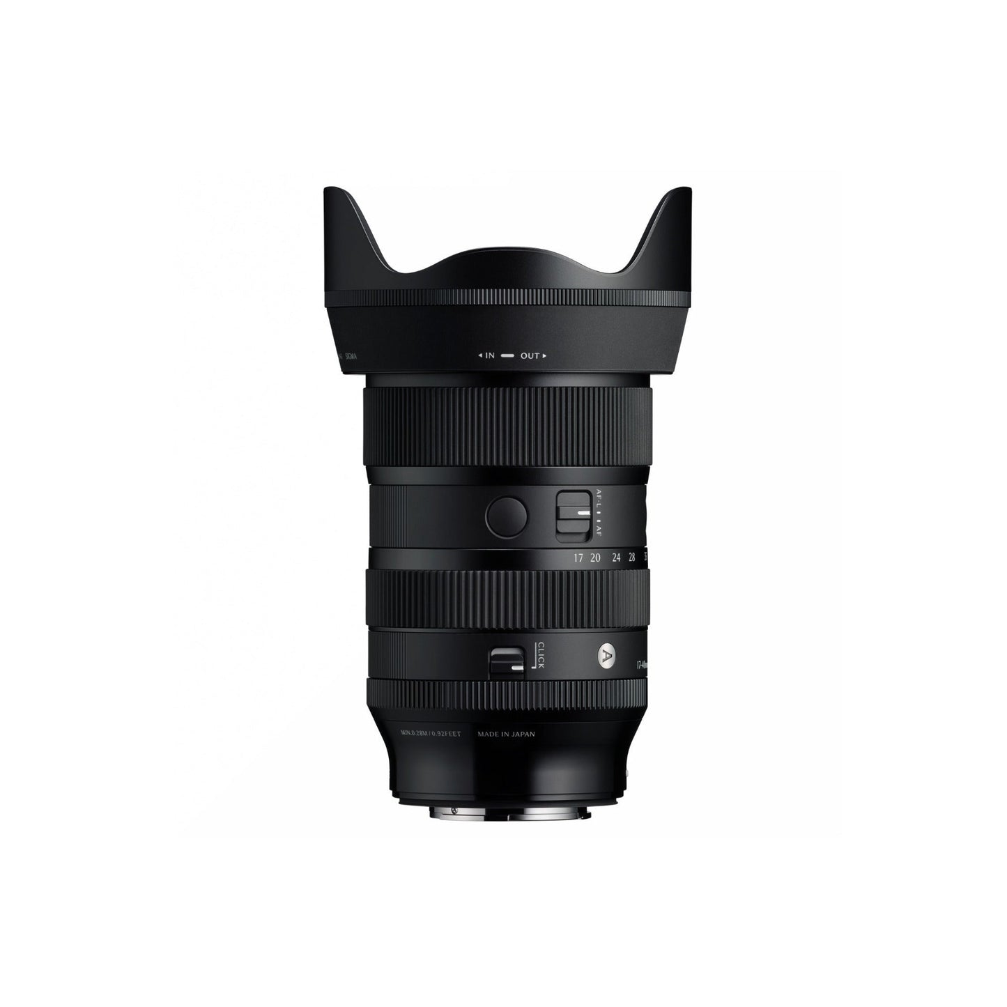 Sigma 17-40mm f/1.8 DC Art with High-Speed Autofocus Dual AFL Buttons (Canon RF)