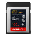 SANDISK 400GB Extreme PRO CFexpress 4.0 Type B, Up to 3700 MB/s Read Speeds