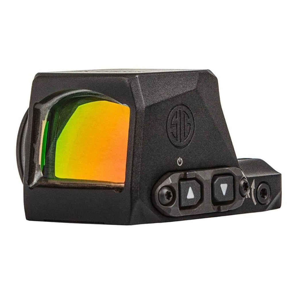 SIG SAUER ROMEO-X Pistol-Mounted Red Dot Sight with 2 MOA Dot and 32 MOA Circle Reticle (Black)