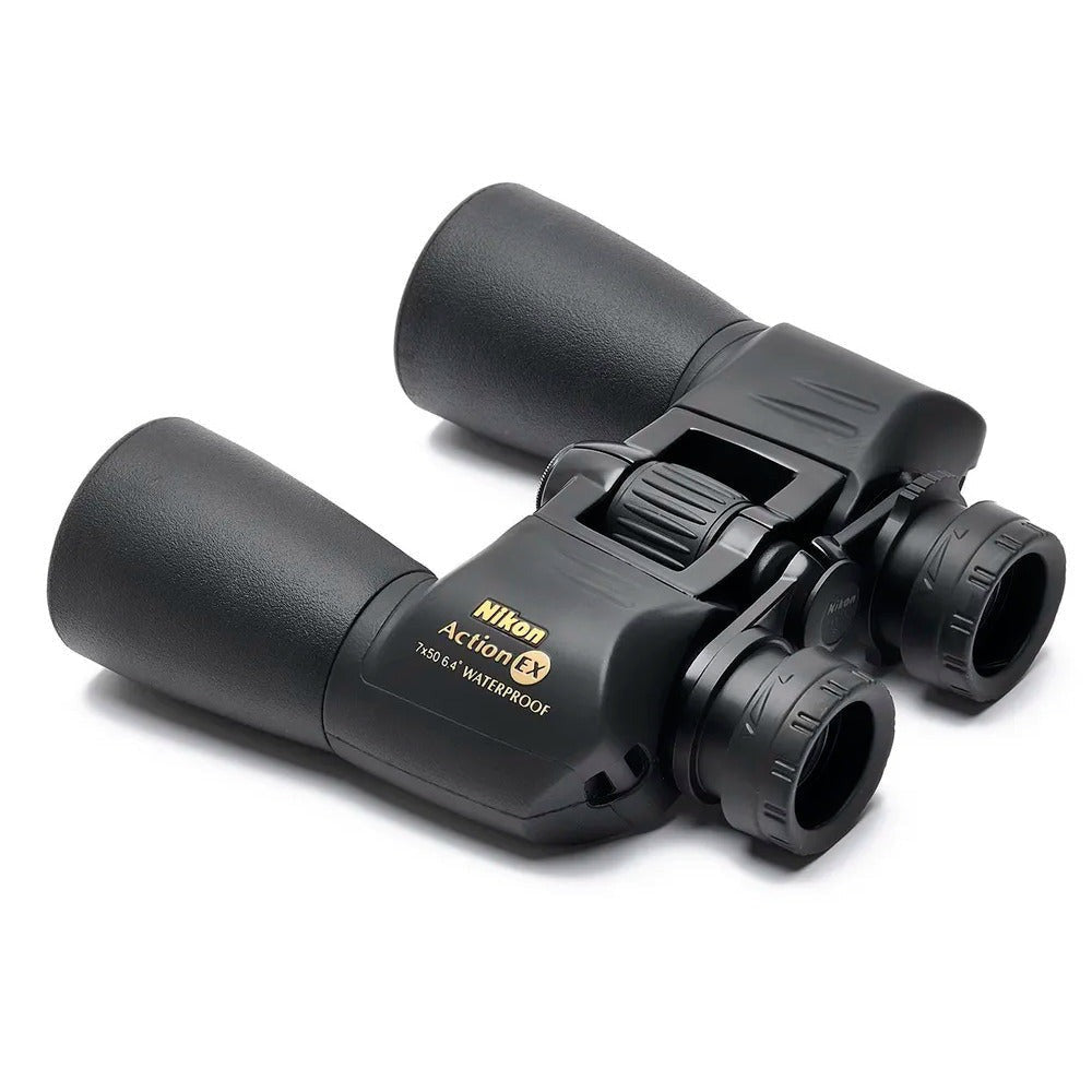 Nikon Action EX 7x50 Binoculars, Extreme Terrain, Rubber-Armored (Black) (Certified Refurbished)