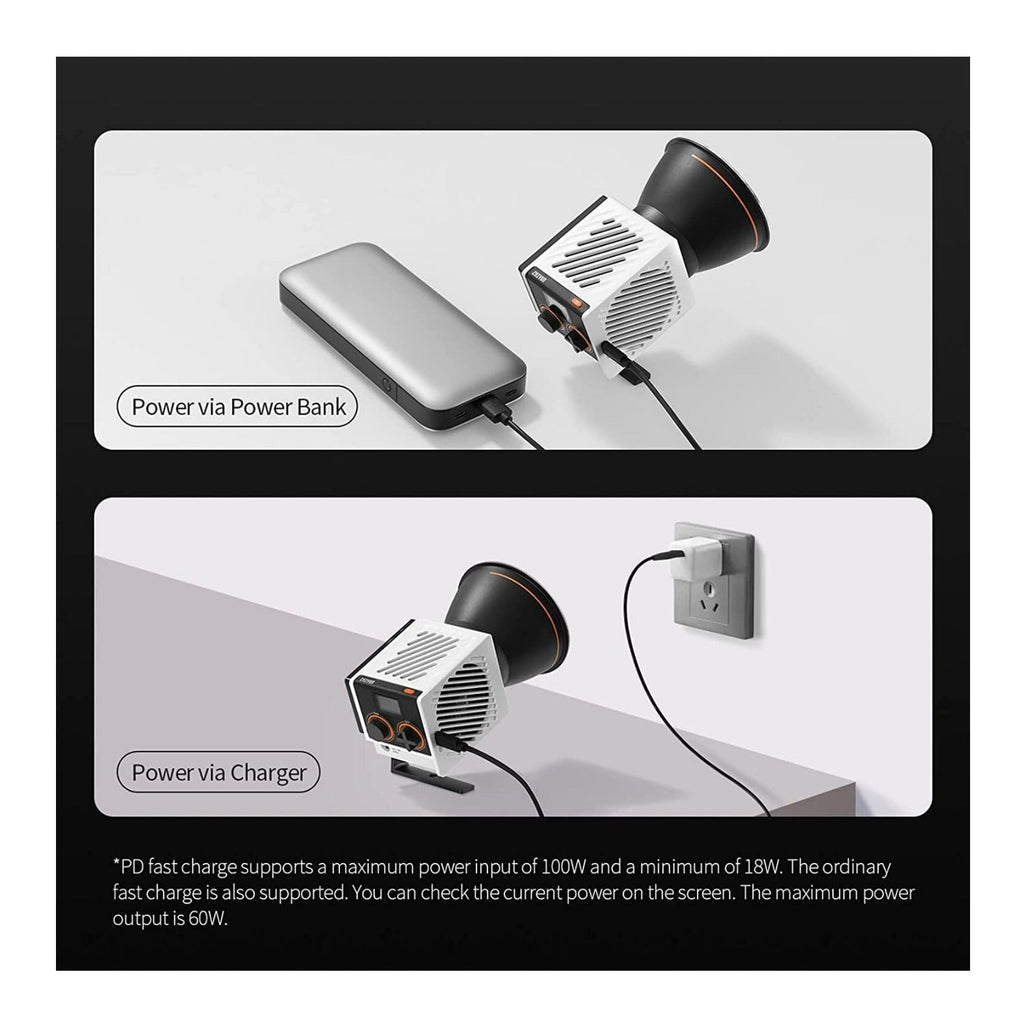 Zhiyun MOLUS G60 Bi-Color Pocket COB Monolight (Combo Kit)