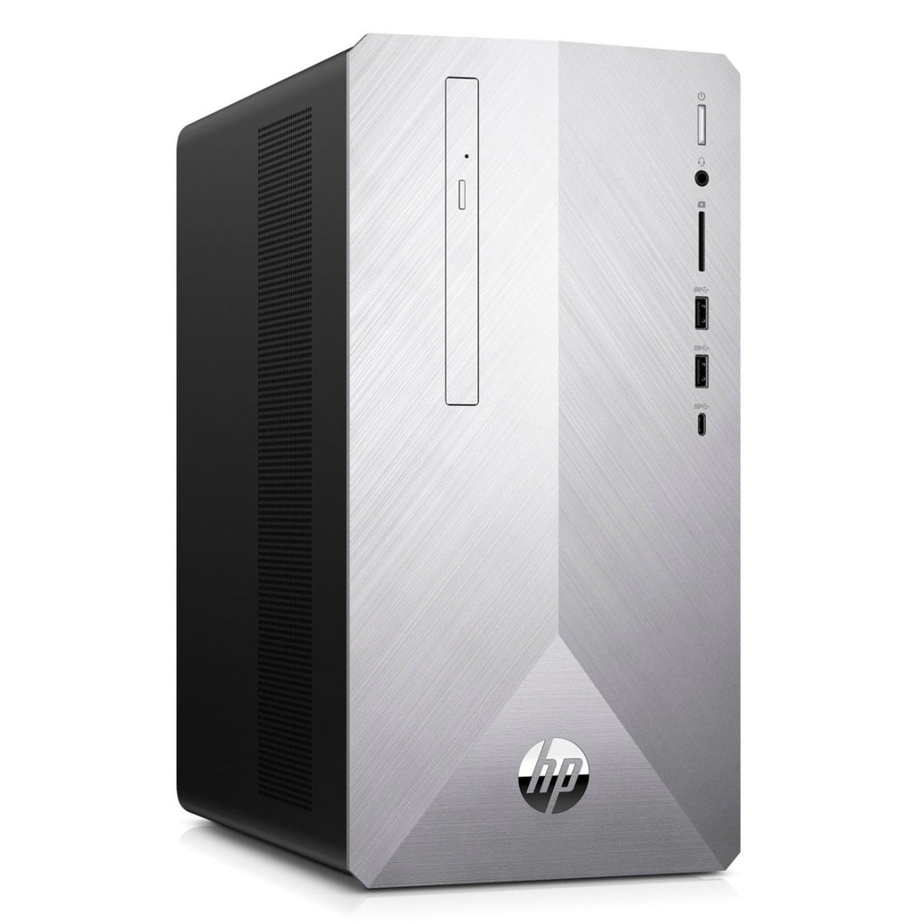 HP Pavilion 595 Desktop PC, Intel Core i5-8400, 12GB RAM, 1TB HDD + 128GB SSD (Certified Refurbished)