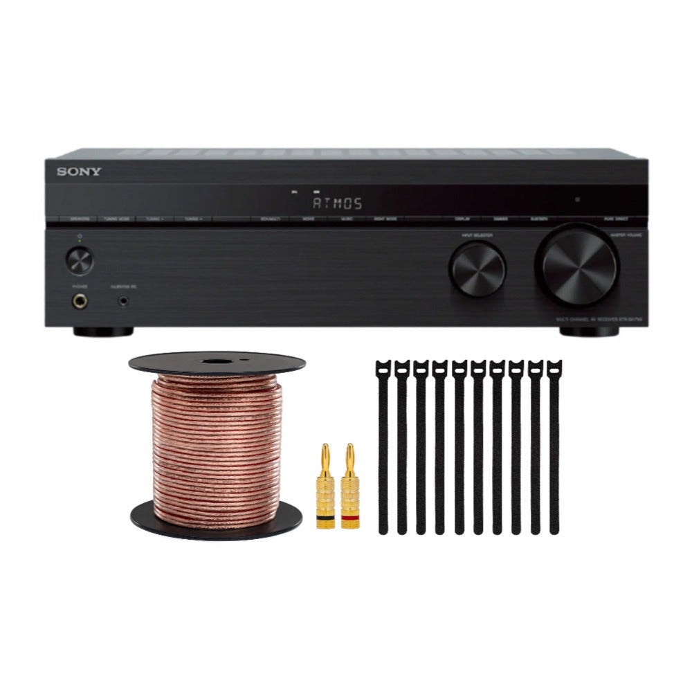 Sony STR-DH790 4K 7.2-Channel Home Theater AV Receiver with Accessory Bundle