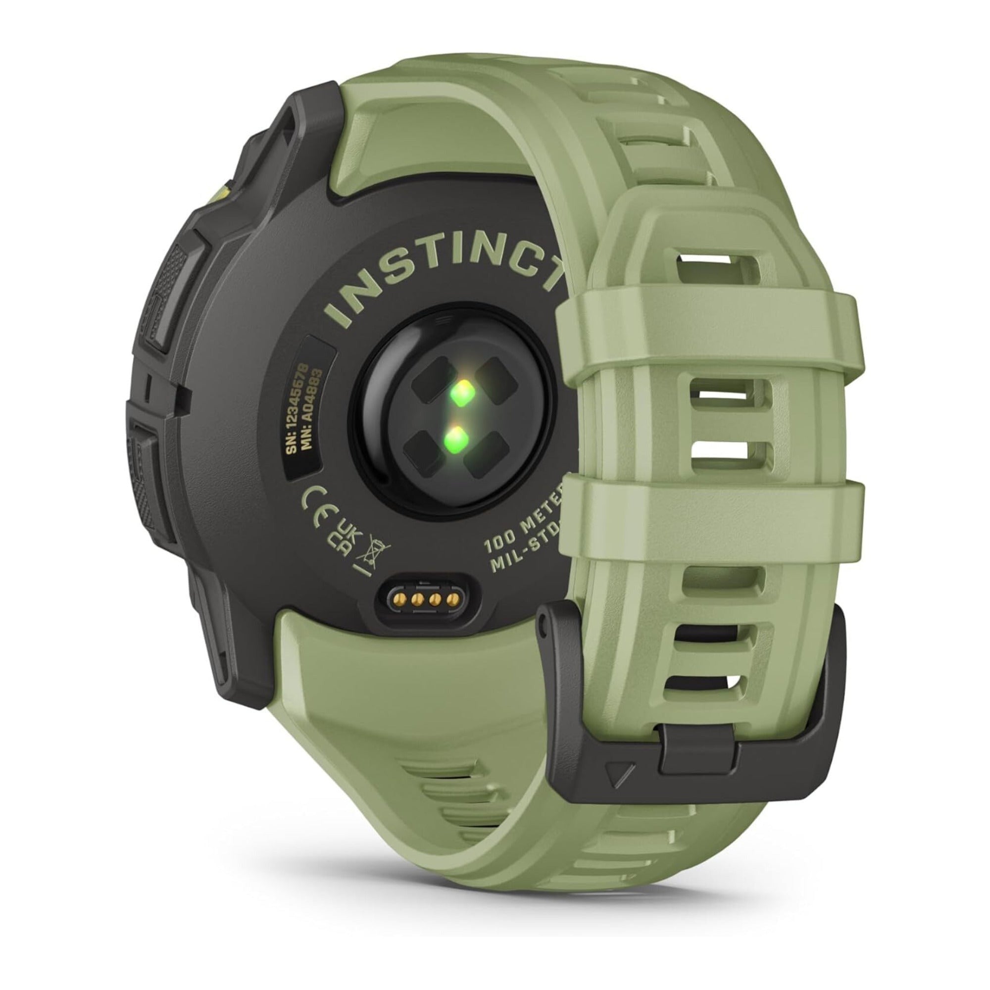 Garmin Instinct 3 50mm AMOLED GPS Smartwatch (Fern Green, Limited Edition)