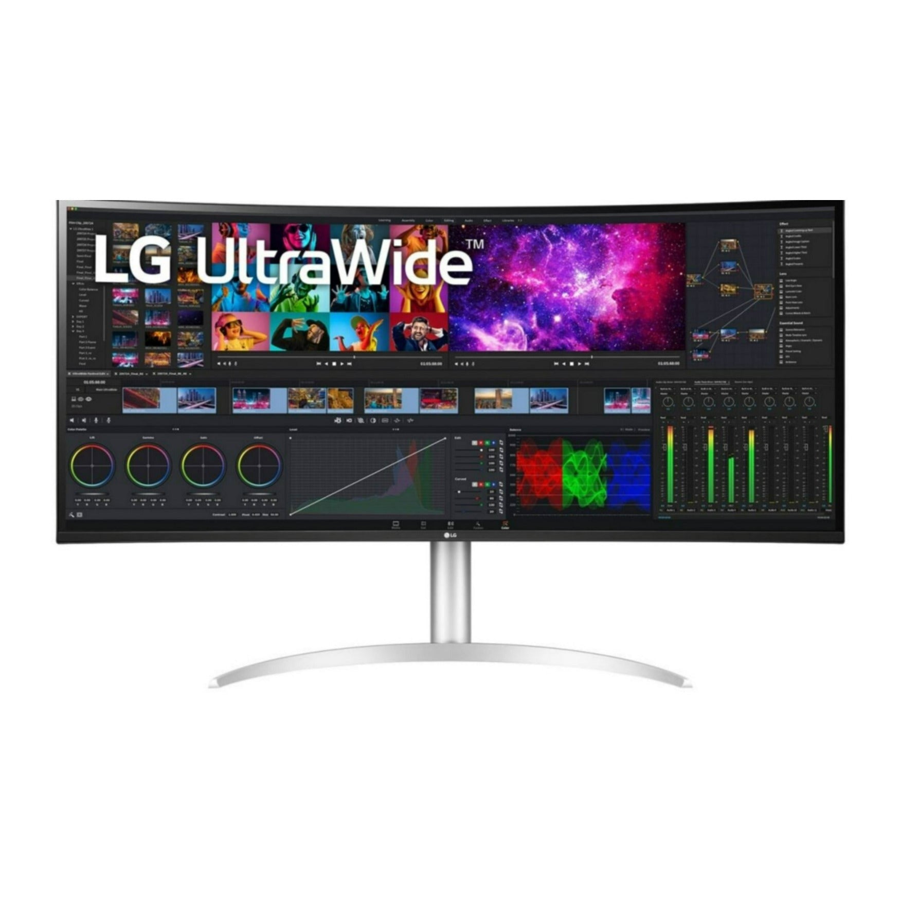 LG 40WP95C-W 39.7" 5K2K Curved UltraWide Nano IPS Monitor with Thunderbolt 4 (Certified Refurbished)