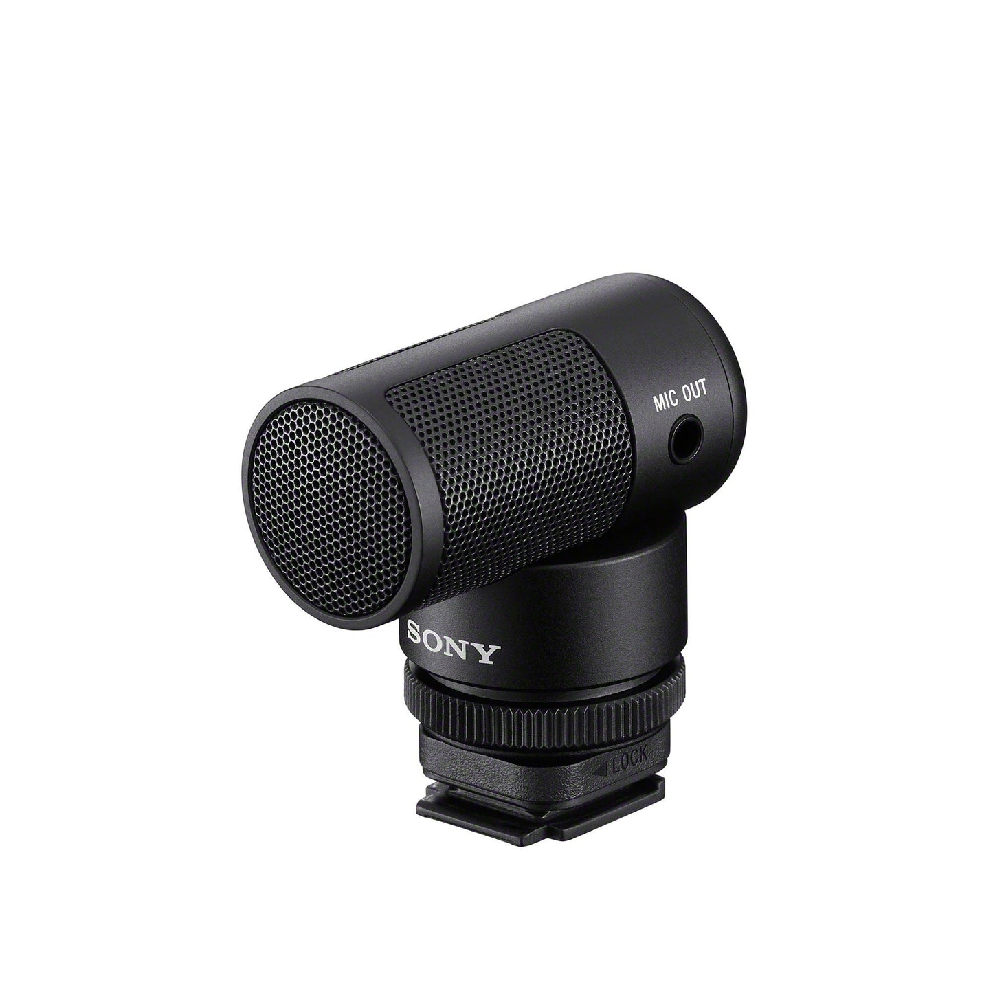Sony Vlogger Shotgun Microphone with MI Shoe and 3.5mm Male-Female Audio Cable