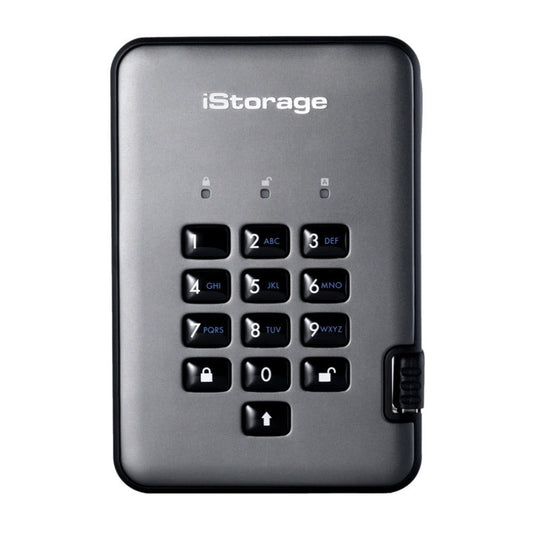 iStorage diskAshur PRO2 USB 3.1 1TB Encrypted Portable HDD